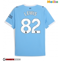 Moške Nogometnih dresov Manchester City Rico Lewis #82 Domači 2025-26 Kratki rokavi